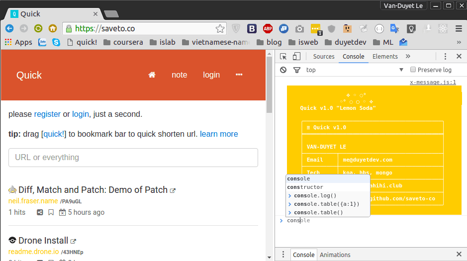 console.log() nâng cao